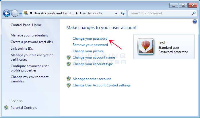 Windows Vista User Account Management